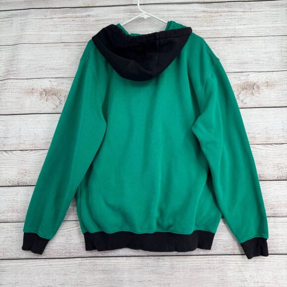 Nomis Skateboard Snowboard Full Zip Hoodie Sweatshirt Men's Size Large Green - Picture 2 of 12